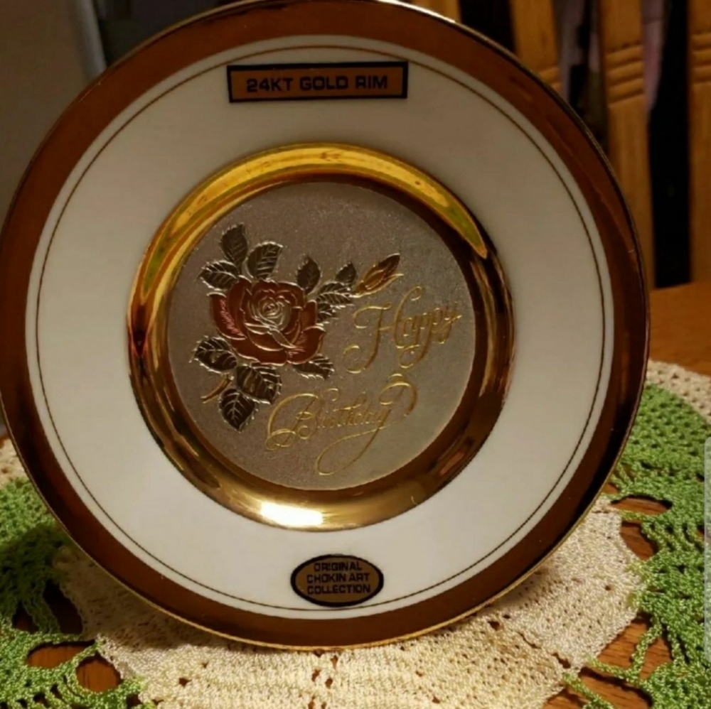 Vintage THE ART OF CHOKIN Plate
